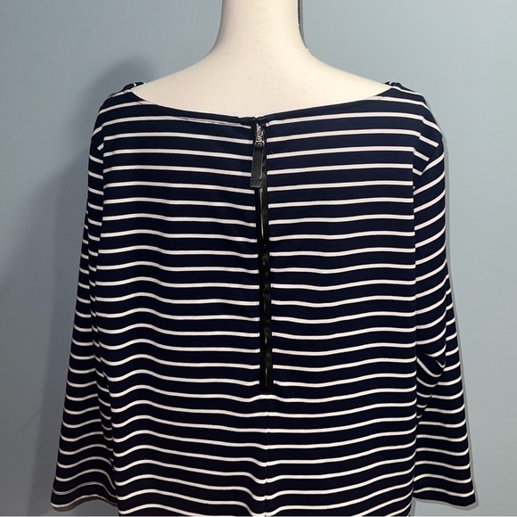 GAP- Navy and white striped dress - Picture 4 of 8